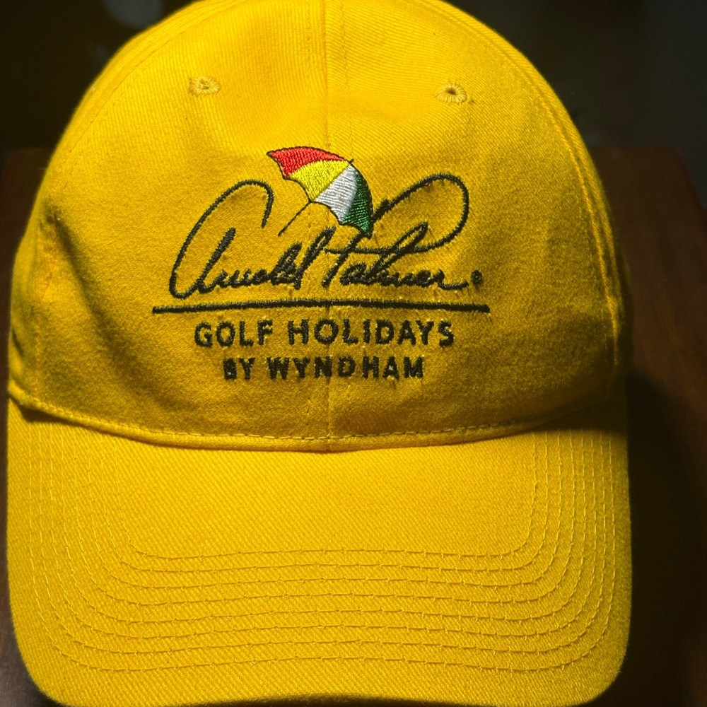 Yellow Arnold Palmer Golf Holidays Cap(117)